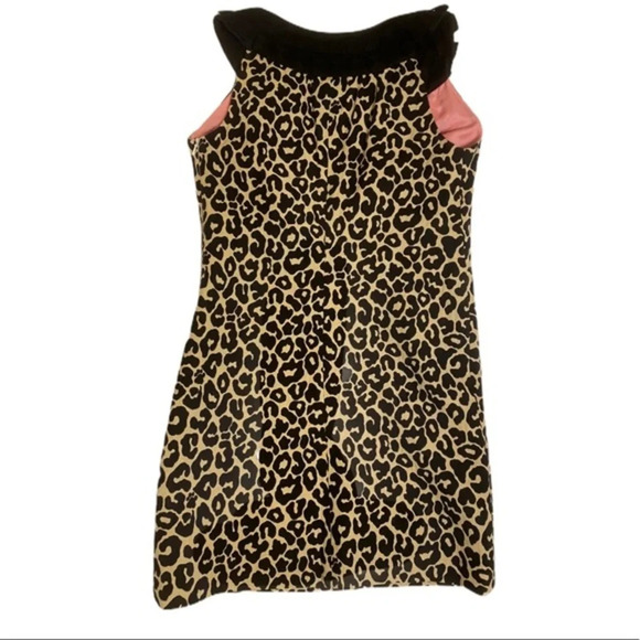 Lilly Pulitzer Leopard Print Brielle Sleeveless Shift Dress NWOT - Picture 3 of 10